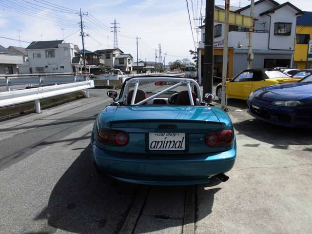 凛々しいいバックスタイル。