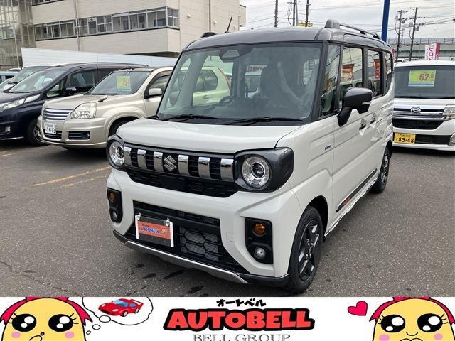 スペーシアギア(スズキ) ハイブリッド(HYBRID) XZ 4WD　届出済未使用車 スズキセーフティS 中古車画像
