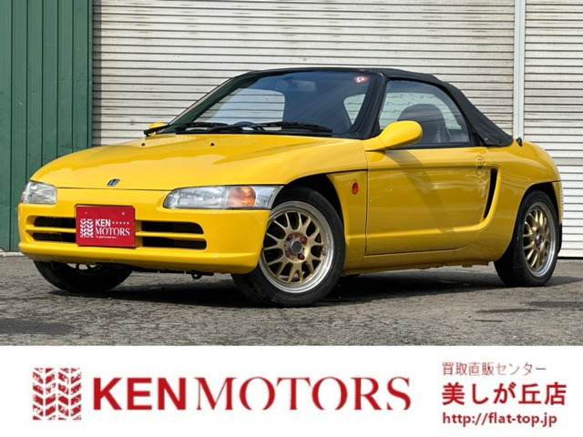 ビート(ホンダ) ベースグレード　MT/幌新品交換/全塗装済/社外ハンドル/外AW 中古車画像