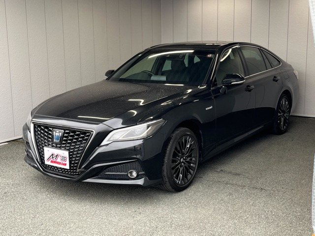 クラウン(トヨタ) ハイブリッド 2.5 S Four スポーツスタイル 4WD　純正ナビ ETC2.0 バックカメラ フルセグ 中古車画像