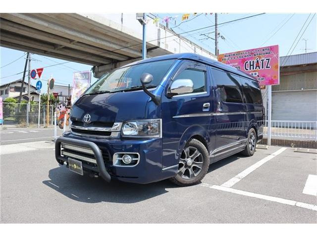 ハイエース(トヨタ) 2.7 GL ロング ミドルルーフ　10人乗 外品グリルガード 中古車画像
