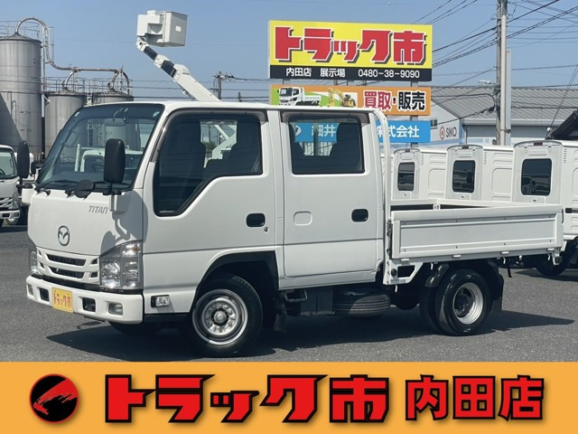 タイタン(マツダ) 3.0 ダブルキャブ DX フルワイドロー　1.5t Wキャブ 超低床 5速MT 電格 中古車画像