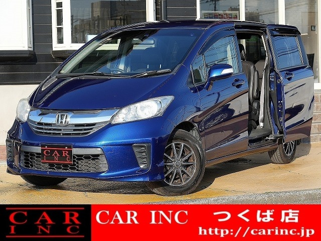 フリード(ホンダ) 1.5 G プレミアムエディション　両側パワスラ 純正ナビ ハーフレザー 中古車画像