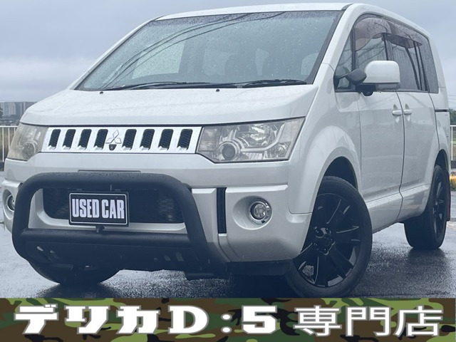 デリカD:5(三菱) 2.2 D パワーパッケージ 4WD　ナビ BT TV 後席モニター Bカメラ 席ヒ-タ- 中古車画像
