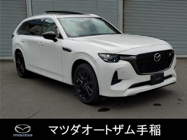 CX-80(マツダ) 3.3 XD ハイブリッド エクスクルーシブ スポーツ ディーゼル 4WD　試乗車 BOSE サンルーフ シートクーラー 中古車画像