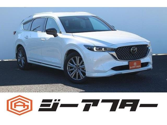 CX-8（マツダ）2.5 25S エクスクルーシブ モード　最終型10型ナビ360&deg;TV温冷黒革電動ゲート 中古車画像