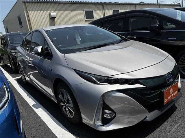 プリウスPHV(トヨタ) 1.8 A プレミアム　純正11.6型ナビ地デジ電動黒革シートETC 中古車画像