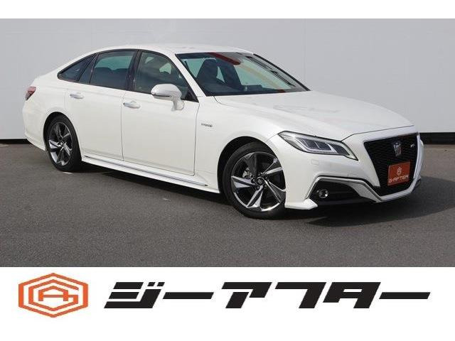 クラウン(トヨタ) ハイブリッド 2.5 RS　メーカーナビ地デジBカメラ衝突軽減LED 中古車画像