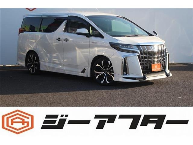 アルファード(トヨタ) ハイブリッド 2.5 SR Cパッケージ E-Four 4WD　TRDエアロ黒革モデリスタAW後席モニタ3眼 中古車画像