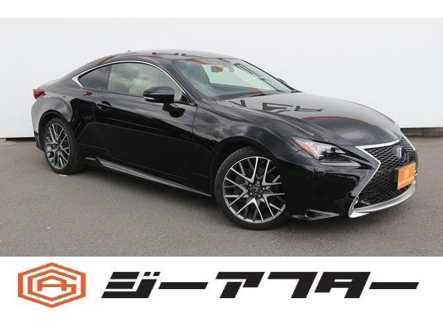 RC(レクサス) 300h バージョンL　3眼LED純正ナビOP衝突軽減Fスポ用19AW 中古車画像