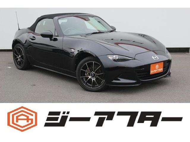 ロードスター(マツダ) 1.5 S レザーパッケージ　黒革温熱シートWeds16AW純正ナビTV 中古車画像