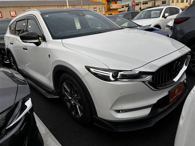 CX-8(マツダ) 2.2 XD Lパッケージ　エアロ後席モニターBOSEサウンド茶革19AW 中古車画像