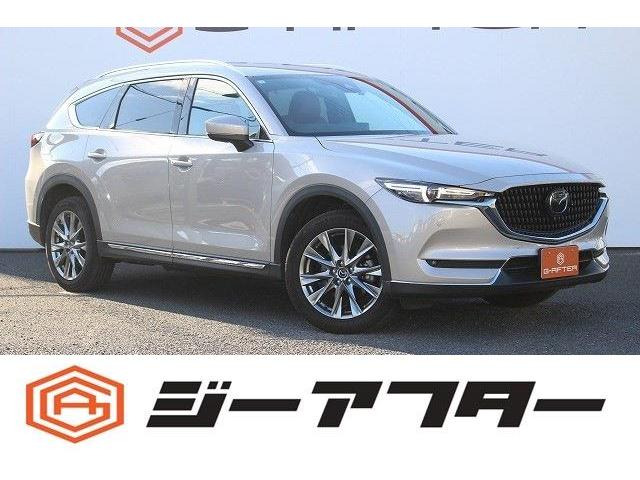CX-8(マツダ) 2.2 XD Lパッケージ　純正10.25型ナビ360&amp;deg;カメラ電動Rドア赤革 中古車画像