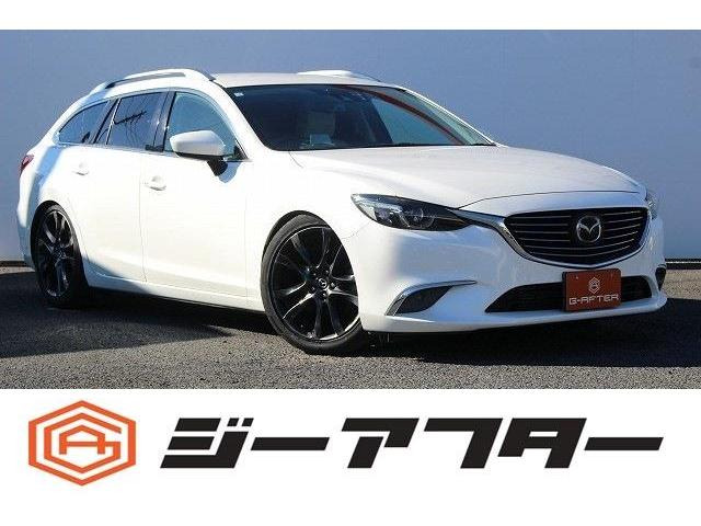 アテンザワゴン(マツダ) 2.2 XD Lパッケージ　純正ナビBカメラTVヒータ付白革ETC衝突軽減 中古車画像