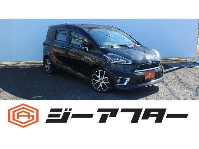 シエンタ(トヨタ) ハイブリッド 1.5 G クエロ　モデリスタエアロ17AWマフラーLEDナビTV 中古車画像