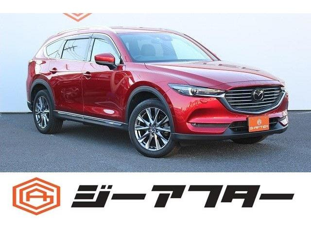 CX-8(マツダ) 2.5 25S Lパッケージ 4WD　R2登録1オーナー6人茶革360&amp;deg;カメラTVナビ 中古車画像