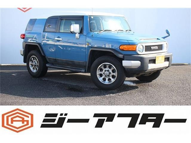 FJクルーザー(トヨタ) 4.0 カラーパッケージ 4WD　希少色1オーナー純正ナビTV17AWBカメラETC 中古車画像