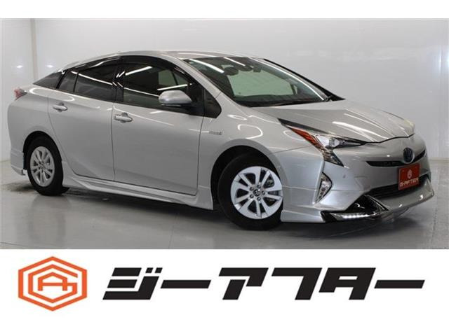 プリウス(トヨタ) 1.8 S セーフティ プラス　フルエアロTSS純正ナビBカメラTVドラレコ 中古車画像