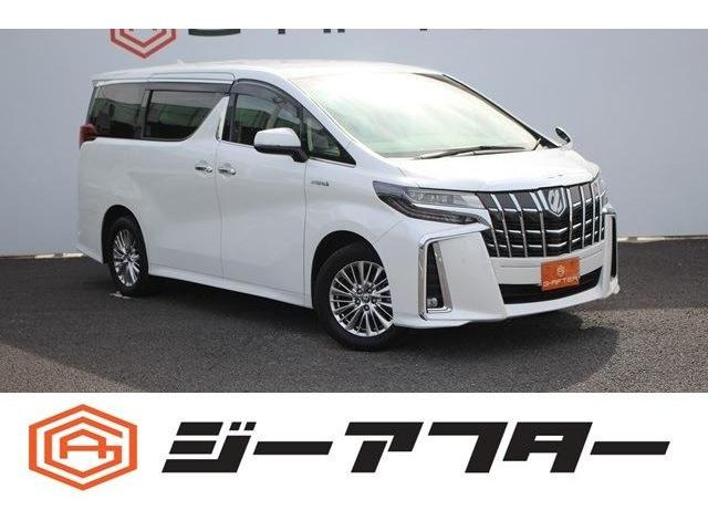 アルファード(トヨタ) ハイブリッド 2.5 SR Cパッケージ E-Four 4WD　10型ナビTV黒革ナビシート電動RゲートLED 中古車画像