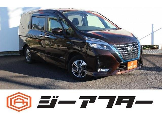 セレナ(日産) 1.2 e-POWER ハイウェイスター V　後期型10型ナビ後席モニタ1オーナーLED 中古車画像