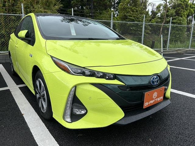 プリウスPHV(トヨタ) 1.8 S ナビパッケージ セーフティ プラス　ソーラーパネルルーフ11.6型ナビTV衝突軽減 中古車画像