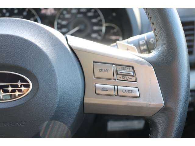 クルーズコントロール搭載で長距離運転もラクラク♪