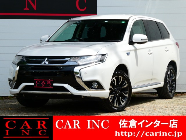 アウトランダーPHEV(三菱) 2.0 G セイフティパッケージ 4WD　パワーシート シートヒーター 全方位 中古車画像