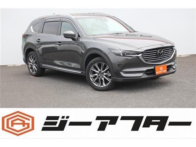 CX-8(マツダ) 2.2 XD Lパッケージ 4WD　6人乗黒革シート純正ナビ360&amp;deg;カメラTV 中古車画像