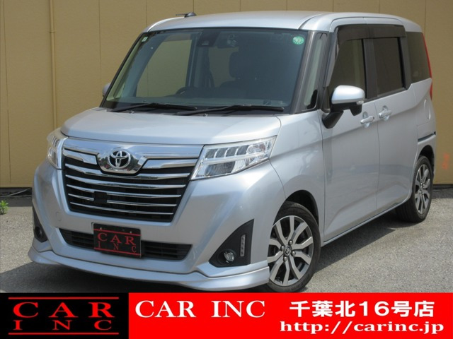ルーミー(トヨタ) 1.0 カスタム G-T　純正ナビ Bカメラ ETC 両側パワスラ 中古車画像