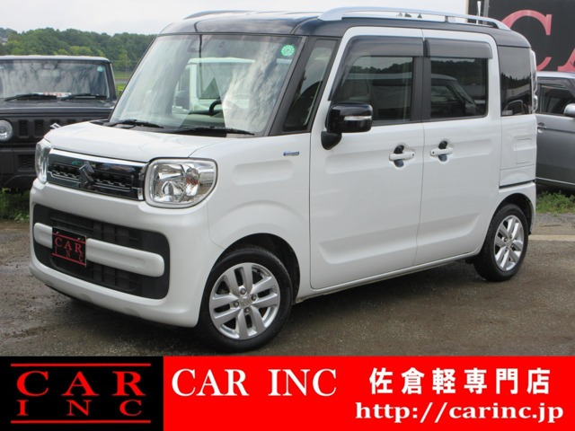 スペーシア(スズキ) ハイブリッド(HYBRID) X　シートヒーター 軽減ブレーキ Bカメラ 中古車画像