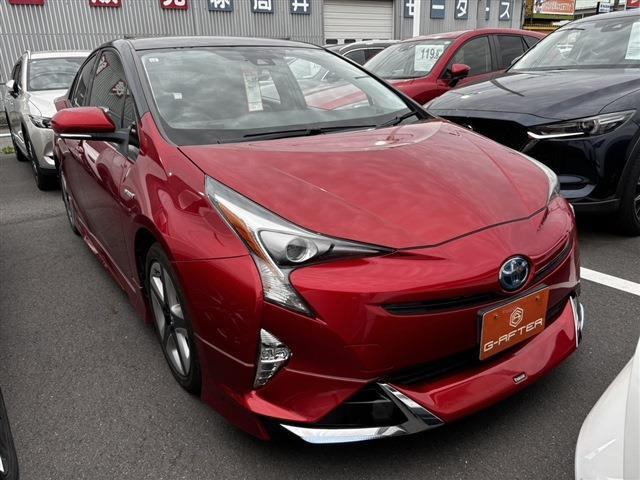 プリウス(トヨタ) 1.8 S ツーリングセレクション　モデリスタエアロ9型ナビTV衝突軽減LED 中古車画像