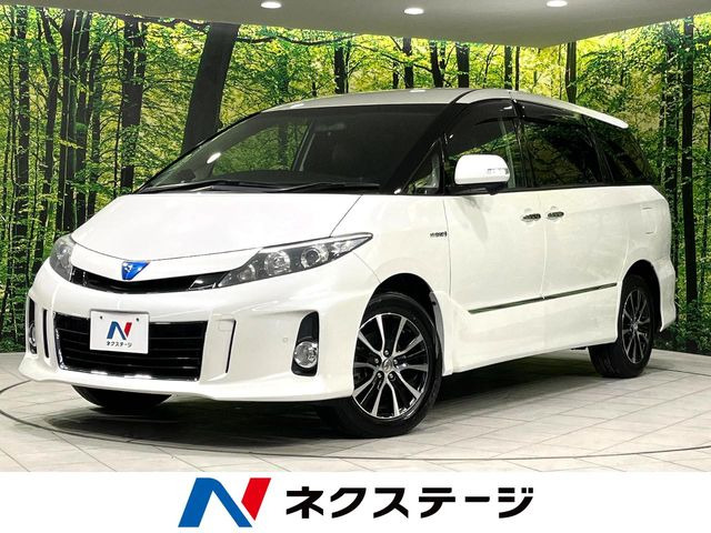 エスティマハイブリッド(トヨタ) 2.4 アエラス プレミアムエディション 4WD 中古車画像