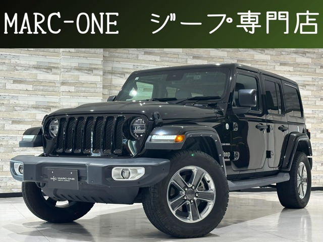 ラングラー(ジープ) アンリミテッド サハラ 3.6L 4WD　1年保証付 AppleCarplay ACC BSM 純18AW 中古車画像