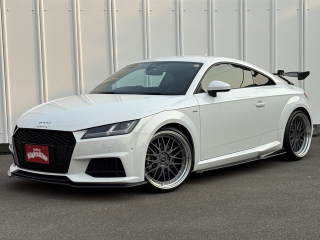 TTクーペ(アウディ) 2.0 TFSI クワトロ Sラインパッケージ 4WD　車高調 20インチ 社外エアロ 車検R9年6月 中古車画像