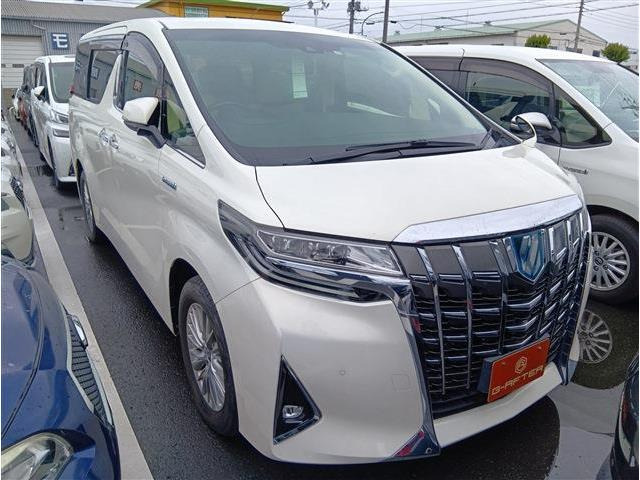 アルファード(トヨタ) ハイブリッド 2.5 G E-Four 4WD　純正10型ナビTV両側電動Bカメラ白革LED 中古車画像