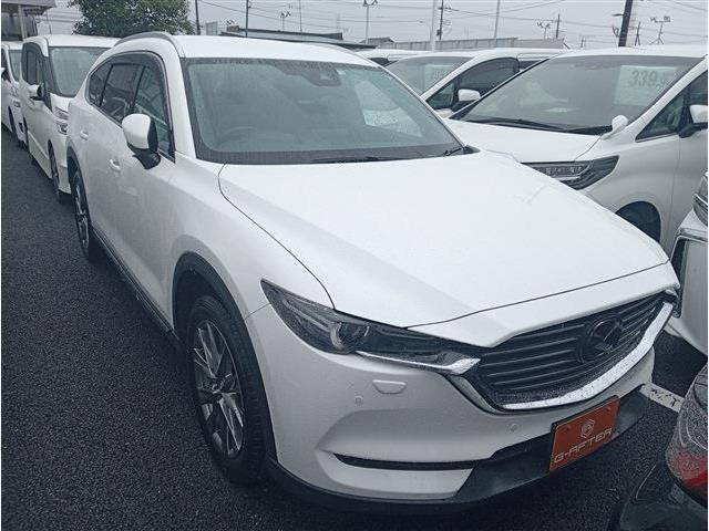 CX-8(マツダ) 2.2 XD エクスクルーシブ モード 4WD　純正ナビTV360&amp;deg;カメラ後席モニター茶革LED 中古車画像