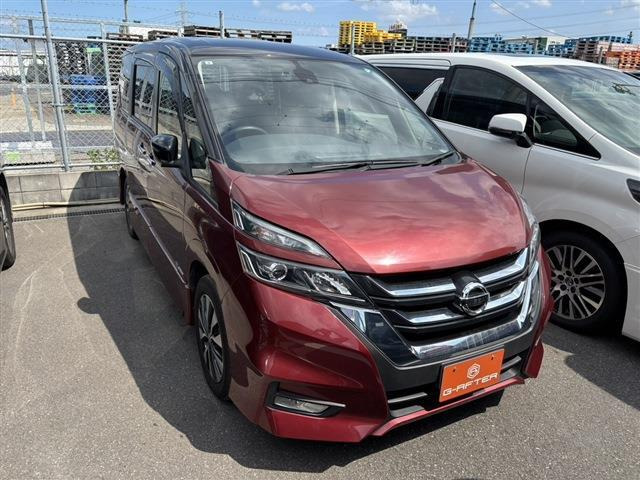 セレナ(日産) 2.0 ハイウェイスター Vセレクション　純正9型ナビ後席モニター両側電動LED 中古車画像