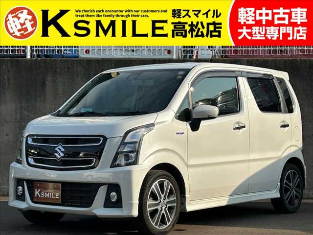 ワゴンRスティングレー(スズキ) ハイブリッド(HYBRID) T　ナビ・スマートキー・スマートアシスト 中古車画像