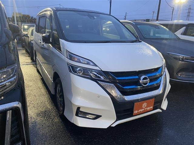 セレナ(日産) 1.2 e-POWER ハイウェイスター V　プロパイロット純正9型ナビ後席モニターETC 中古車画像
