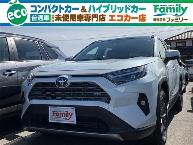RAV4(トヨタ) 2.5 ハイブリッド G E-Four 4WD　MTモード シートヒーター 登録済未使用車 中古車画像