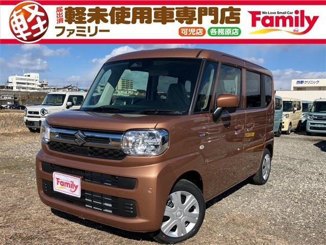 スペーシア(スズキ) ハイブリッド(HYBRID) X　両側電動スライドドア 届出済未使用車 中古車画像