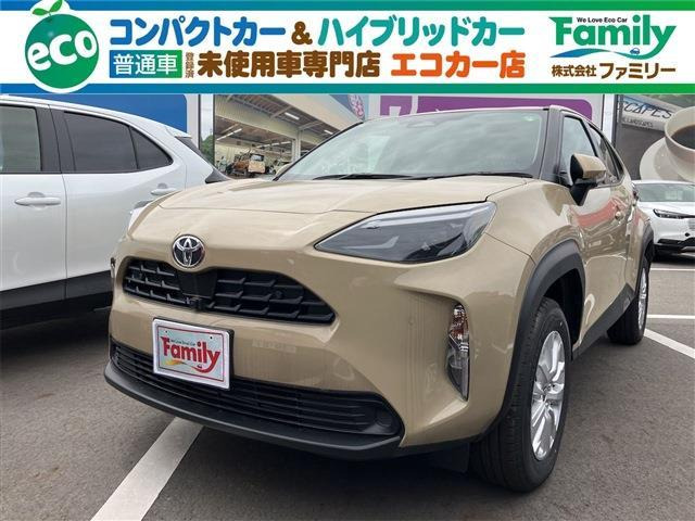 ヤリスクロス(トヨタ) 1.5 ハイブリッド G　Dオーディオ+ Bカメラ 登録済未使用車 中古車画像