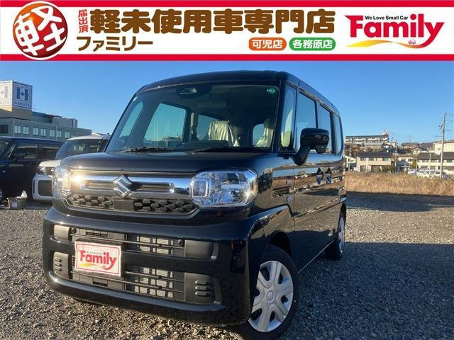 スペーシア(スズキ) ハイブリッド(HYBRID) G　両側スライドドア Sキー 届出済未使用車 中古車画像
