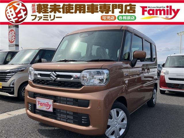 スペーシア(スズキ) ハイブリッド(HYBRID) X　両側電動スライドドア 届出済未使用車 中古車画像