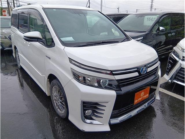 ヴォクシー(トヨタ) 1.8 ハイブリッド ZS　ALPINE10型ナビ電動スライドETCセーフティS 中古車画像