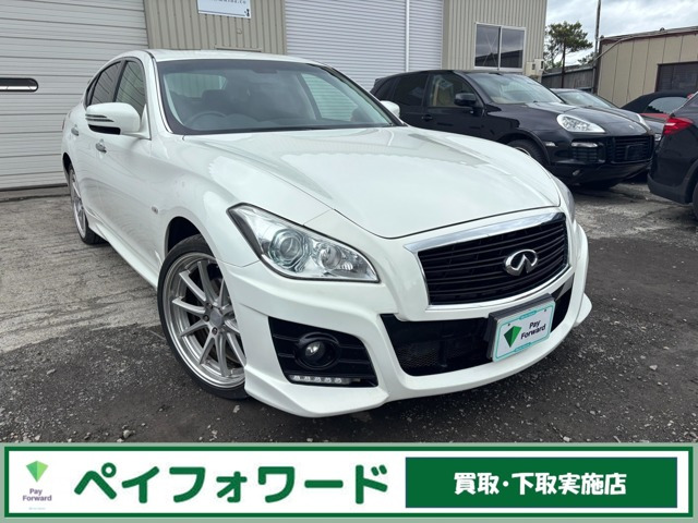 フーガ(日産) 3.7 370GT FOUR 4WD　黒革 サンルーフ 21AW BOSEサウンド 中古車画像