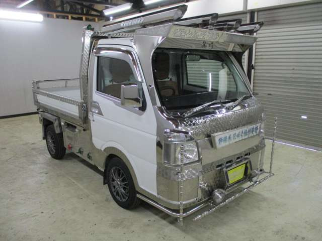 キャリイ深底ダンプ 格子型鳥居 4WD