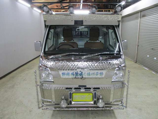 キャリイ深底ダンプ 格子型鳥居 4WD