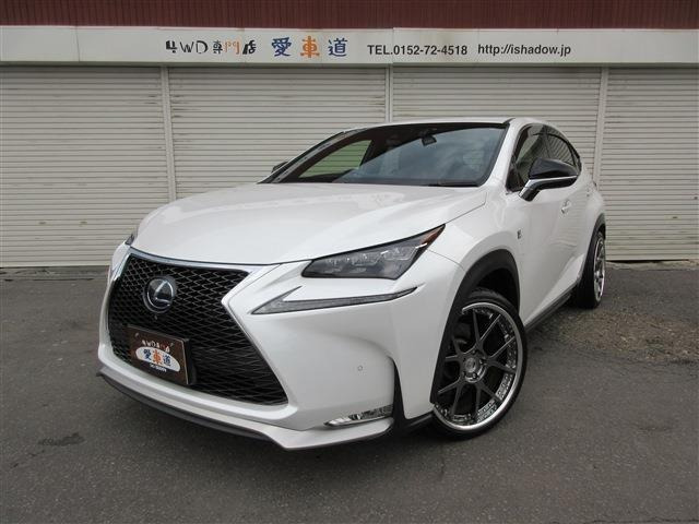 NX(レクサス) 300h Fスポーツ 4WD　サンルーフ 赤革シート 社外20インチAW 中古車画像