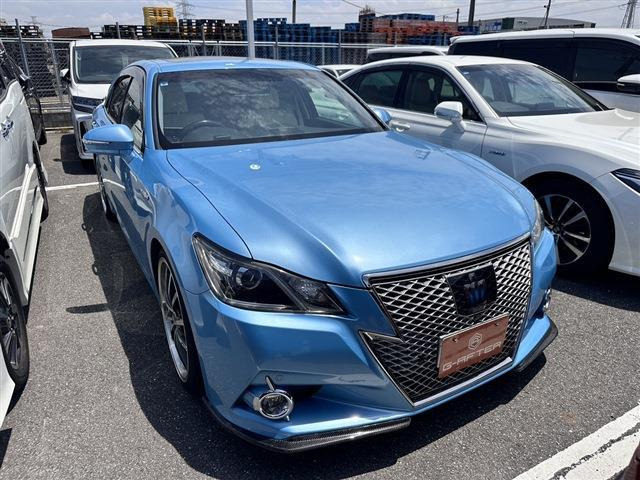 クラウンアスリート（トヨタ）ハイブリッド 2.5 S 空色エディション　サンルーフ白革アドバンスドPKG360&deg;カメラ 中古車画像